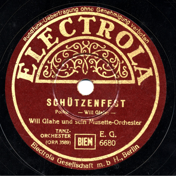 descargar álbum Will Glahé Und Sein MusetteOrchester - Schützenfest Im Dorfkrug