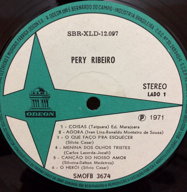 descargar álbum Pery Ribeiro - Pery Ribeiro