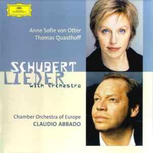 Franz Schubert - Lieder With Orchestra album cover