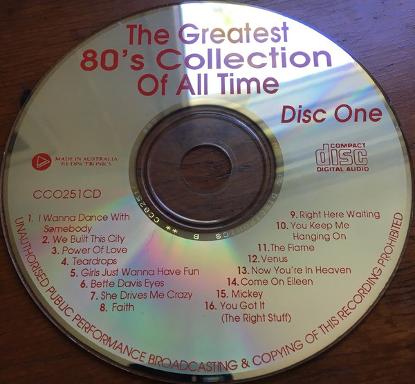 lataa albumi Various - The Greatest 80s Collection Of All Time