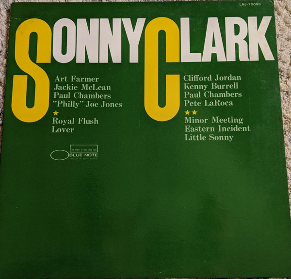 Sonny Clark – Sonny Clark Quintet (1976, Vinyl) - Discogs