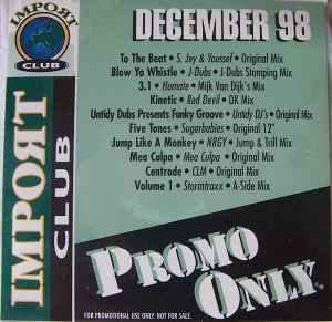 Promo Only Import Club: December 1998 - Various