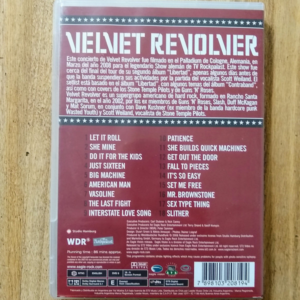 Velvet Revolver – Let It Roll - Live In Germany (2012, DVD) - Discogs