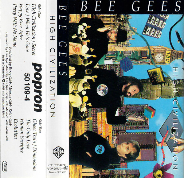 Bee Gees – High Civilization (1991, Cassette) - Discogs