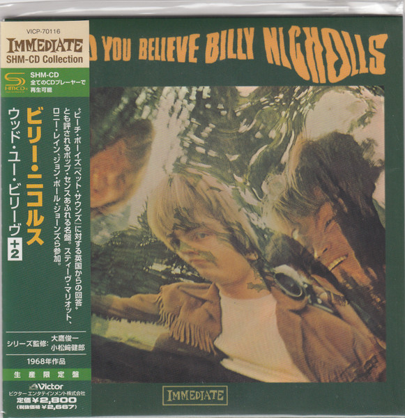 Billy Nicholls - Would You Believe | Releases | Discogs