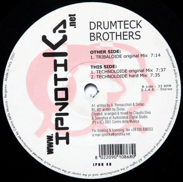 baixar álbum Drumteck Brothers - Tribaloide