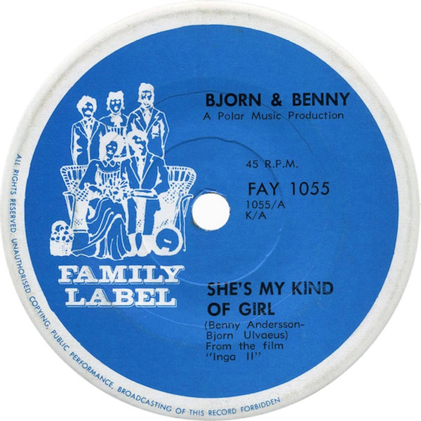 baixar álbum Björn & Benny - Shes My Kind Of Girl