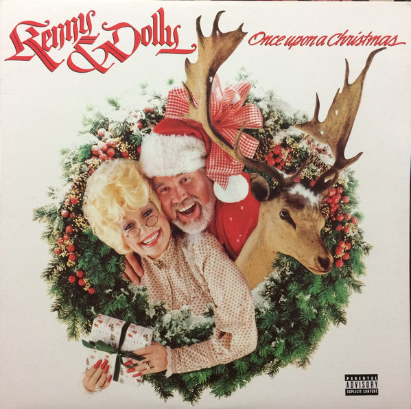 KENNY ROGERS & DOLLY PARTON - Once Upon A Christmas - LP.