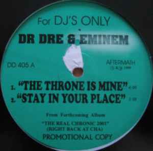 The Throne Is Mine, Stay In Your Place / Deep Cover, Bridgette - Dr. Dre & Eminem