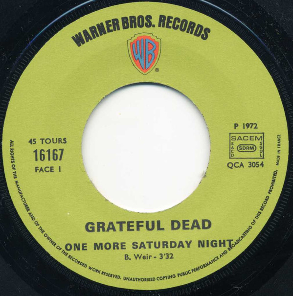 télécharger l'album The Grateful Dead - One More Saturday Night