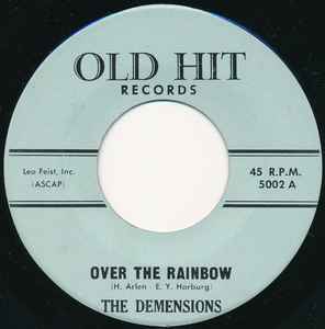 The Demensions – Over The Rainbow (Vinyl) - Discogs