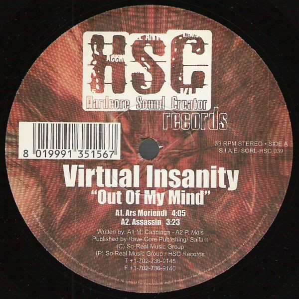 descargar álbum Virtual Insanity - Out Of My Mind