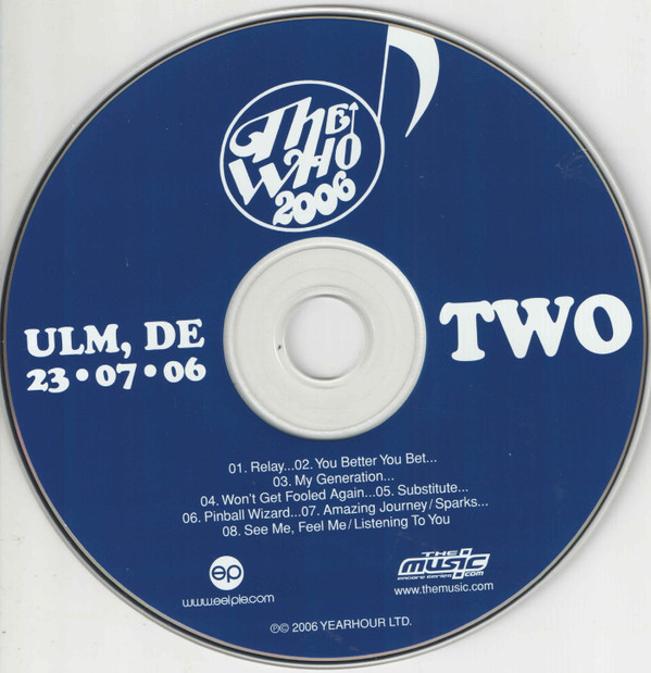 Album herunterladen The Who - Ulm DE 230706