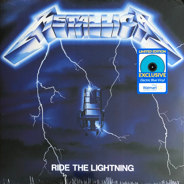 Metallica – Ride The Lightning (2021, Blue [Electric Blue], Vinyl) - Discogs