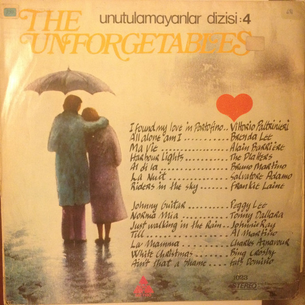 last ned album Various - The Unforgetables Unutulmayanlar Dizisi 4
