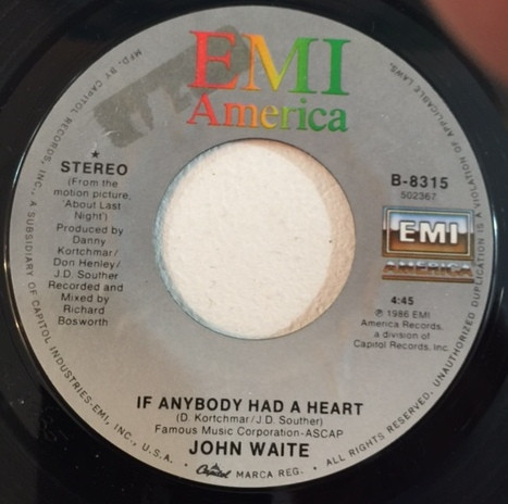Album herunterladen John Waite - If Anybody Had A Heart Just Like Lovers