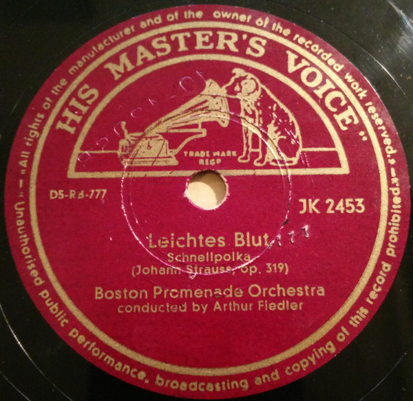 last ned album Download Boston Promenade Orchestra - Leichtes Blut Annen Polka album