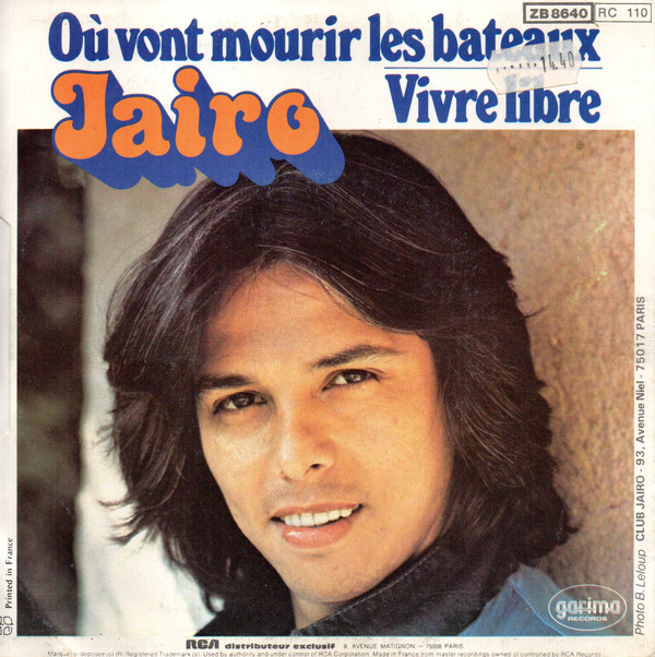 last ned album Jairo - Où Vont Mourir Les Bateaux