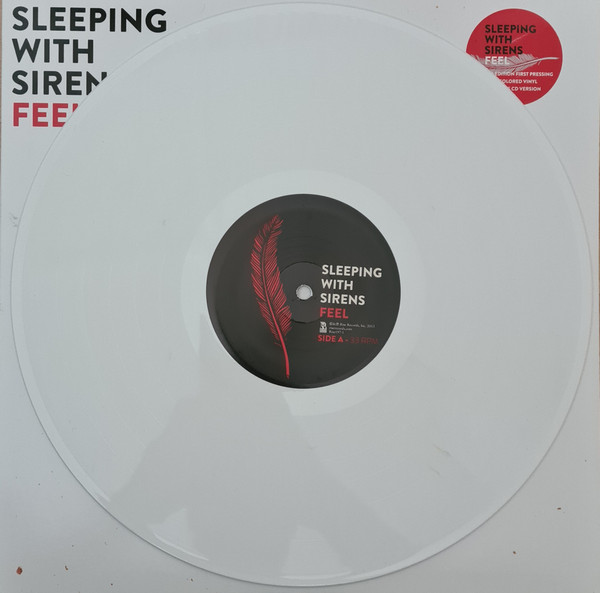 makker leder Maladroit Sleeping With Sirens – Feel (2013, White, Vinyl) - Discogs
