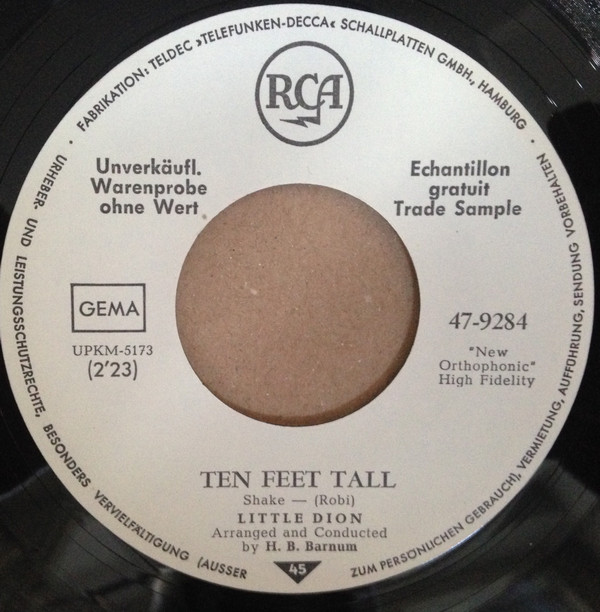 descargar álbum Little Dion - Ten Feet Tall