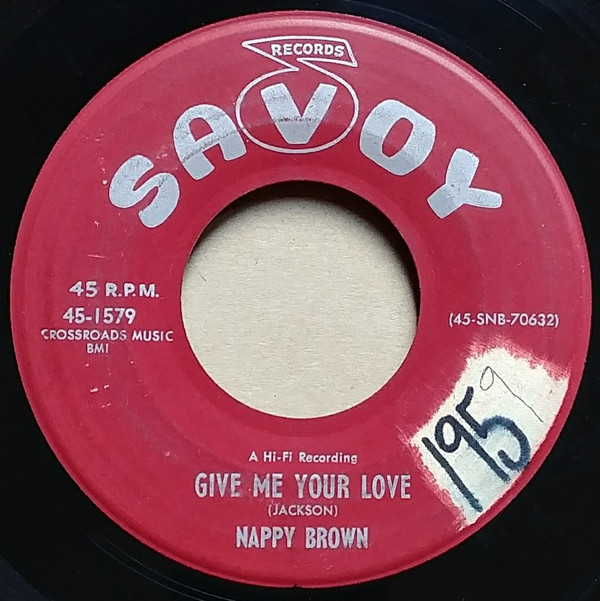 Album herunterladen Nappy Brown - Too Shy Give Me Your Love
