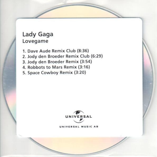 Album herunterladen Lady Gaga - Lovegame