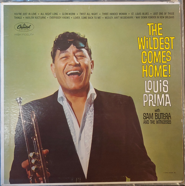 Louis Prima / Sam Butera And The Witnesses – Doin' The Twist With Louis  Prima (1961, Vinyl) - Discogs