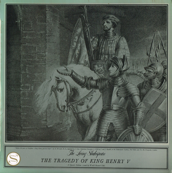 last ned album Shakespeare - The Tragedy Of King Henry V