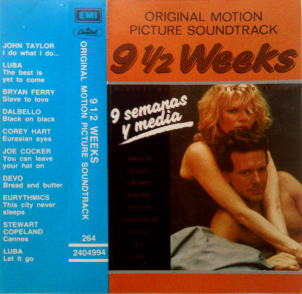 Comprensión estar Descarte 9½ Weeks Original Motion Picture Soundtrack = 9 Semanas Y Media (1986,  Cassette) - Discogs