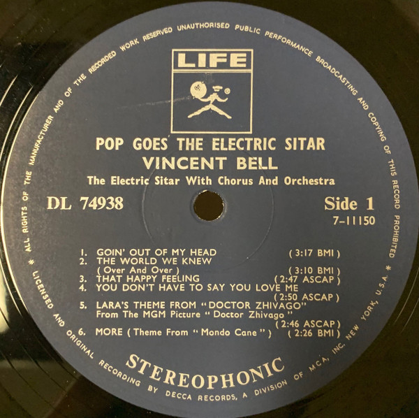 baixar álbum Vincent Bell, The Electric Sitar With Chorus And Orchestra - Pop Goes The Electric Sitar