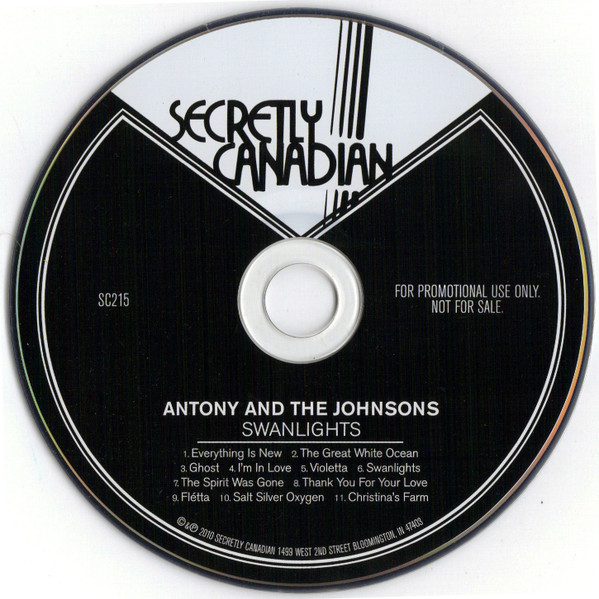 Antony And The Johnsons – Swanlights (2010, CD) - Discogs