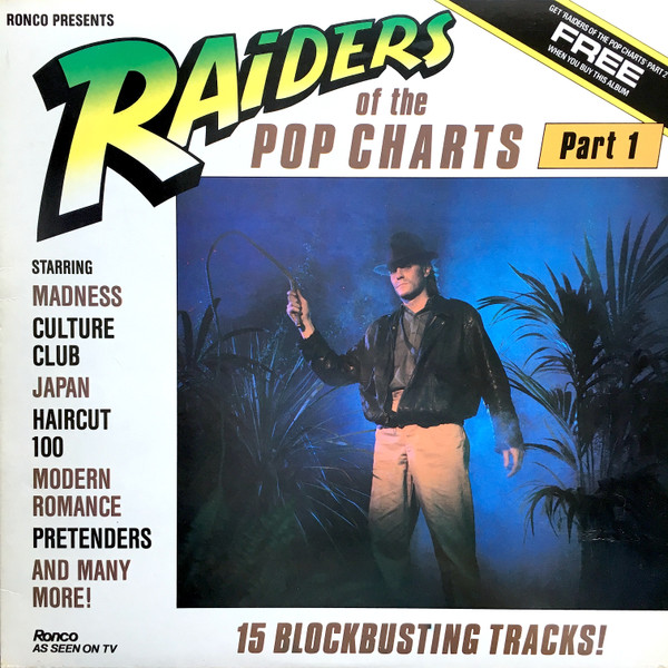 Обложка конверта виниловой пластинки Various - Raiders Of The Pop Charts - Part 1