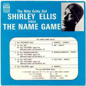 Shirley Ellis - The Name Game album cover
