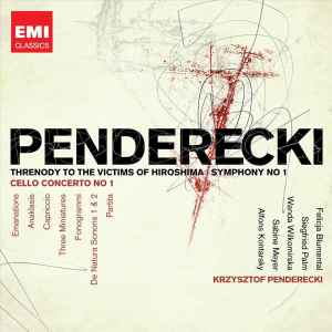 Krzysztof Penderecki - A Portrait of Krzysztof Penderecki album cover