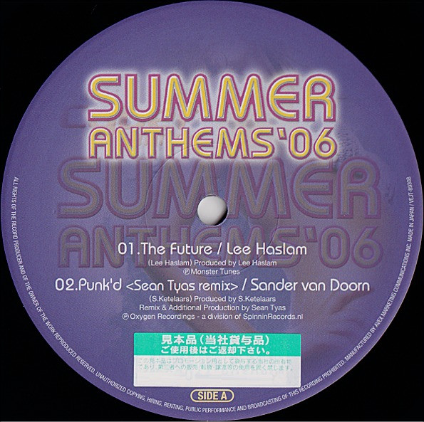 Velfarre Cyber Trance Summer Anthems '06 (2006, Vinyl) - Discogs
