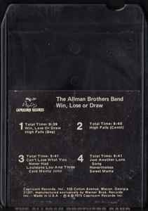 The Allman Brothers Band – Win, Lose Or Draw (1975, 8-Track