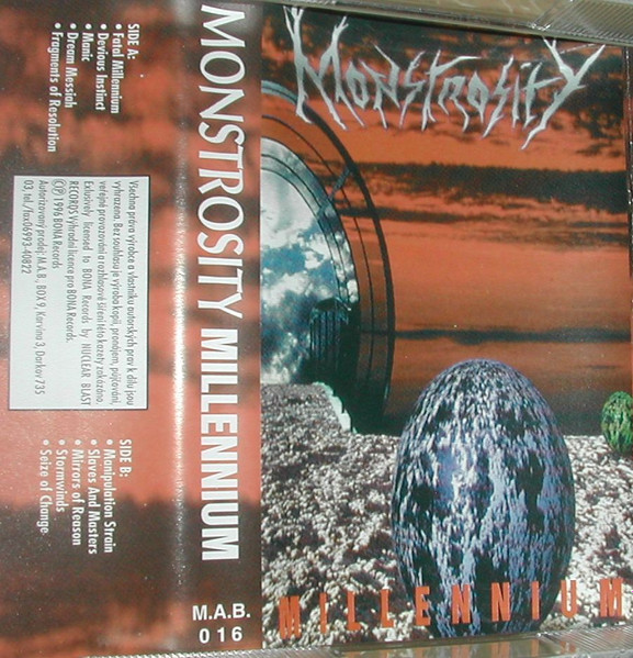 Monstrosity – Millennium (1996, Cassette) - Discogs