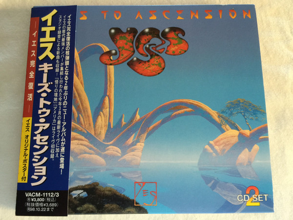 Yes – Keys To Ascension (1996, Slip Case, CD) - Discogs