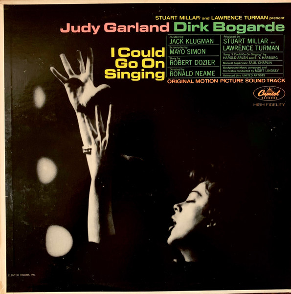 Judy Garland – I Could Go On Singing (Original Motion Picture Soundtrack)  (Vinyl) - Discogs