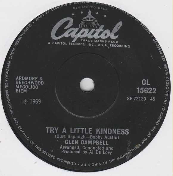 Glen Campbell - Try A Little Kindness | Releases | Discogs