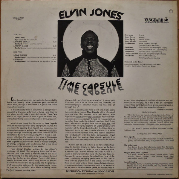 télécharger l'album Elvin Jones - Time Capsule