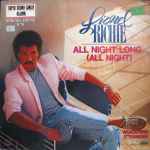 Cover of All Night Long (All Night), 1983-10-00, Vinyl