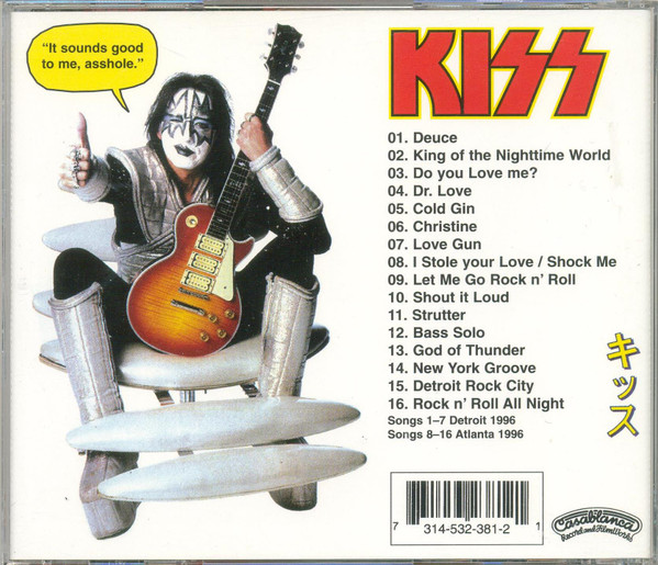 Kiss – Reunion Show 1st Soundboard (1996, CD) - Discogs