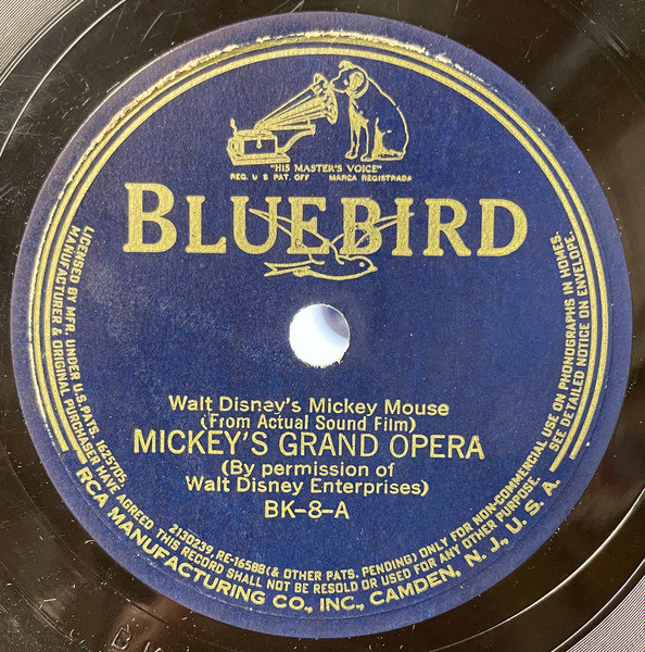 Unknown Artist – Mickey's Grand Opera / The Orphan's Benefit (1948