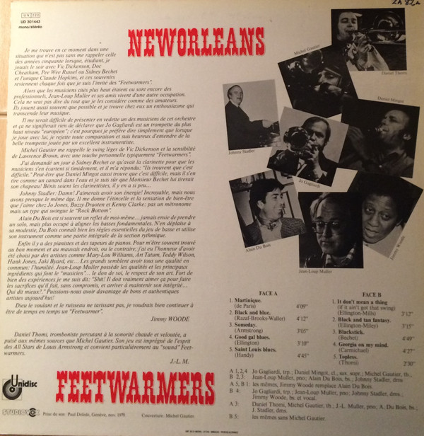 lataa albumi Neworleans Feetwarmers - Cabaret Jazz