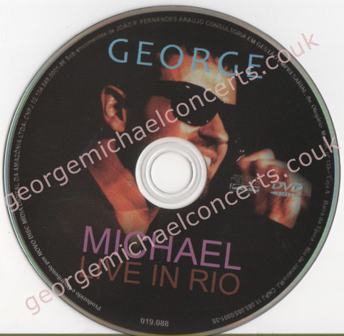 George Michael – Live In Rio (2012, DVD) - Discogs