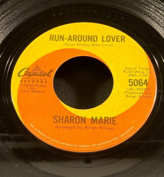 Sharon Marie – Run-Around Lover (1963, Vinyl) - Discogs