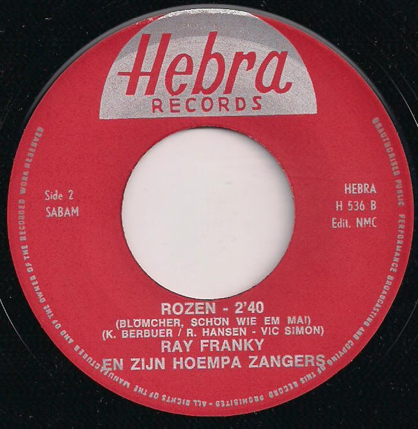 télécharger l'album Ray Franky En Zijn Hoempa Zangers - Peper Uit Cayenne Das Macht Der Pfeffer Aus Cayenne
