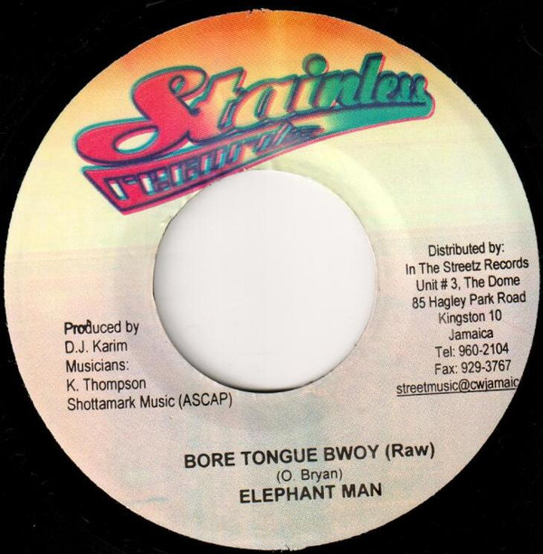 lataa albumi Elephant Man - Bore Tongue Bwoy