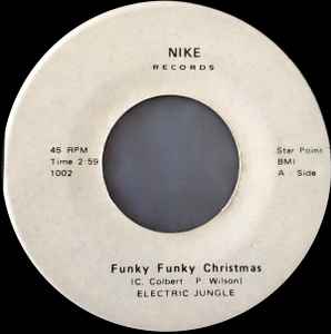Electric Jungle - Funky Funky Christmas / Soul Santa album cover